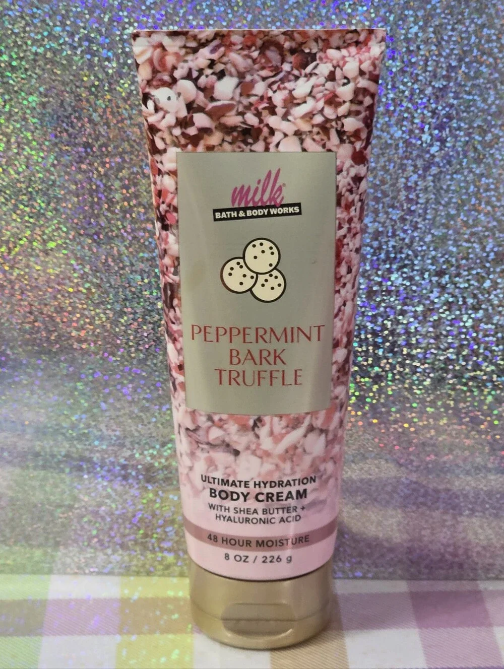 Bath & Body Milk Bar Peppermint Bark Truffle 6 Piece Body Care Gift Set NEW RARE